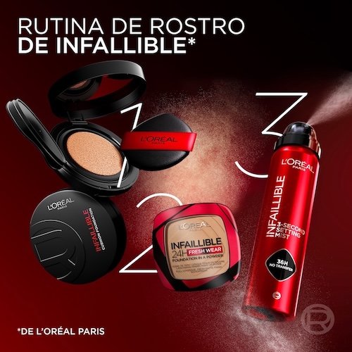 Infallible Fresh Wear Cushion Foundation L´Oreal Paris Rutina